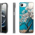 thumbnail image 1 of Shockproof Protective Phone Case for iPhone 16e, by OneToughShield - Almond Tree, 1 of 5