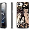 thumbnail image 1 of Shockproof Protective Phone Case for iPhone 16e, by OneToughShield - Cat Craft, 1 of 5