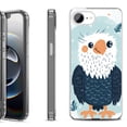 thumbnail image 1 of Shockproof Protective Phone Case for iPhone 16e, by OneToughShield - Eagle Smile, 1 of 5