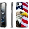 thumbnail image 1 of Shockproof Protective Phone Case for iPhone 16e, by OneToughShield - Eagle, 1 of 5