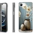 thumbnail image 1 of Shockproof Protective Phone Case for iPhone 16e, by OneToughShield - Flower Sensation, 1 of 5