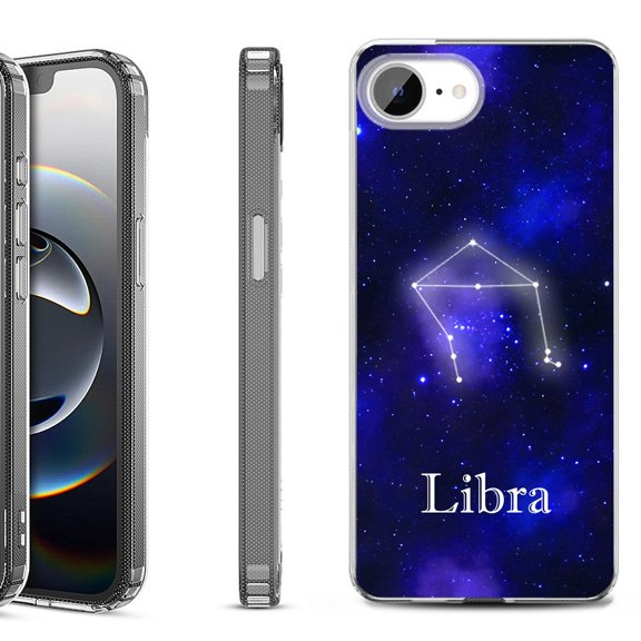 Shockproof Protective Phone Case for iPhone 16e, by OneToughShield - Libra