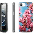 thumbnail image 1 of Shockproof Protective Phone Case for iPhone 16e, by OneToughShield - Spring Blossom, 1 of 5