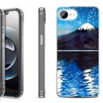 thumbnail image 1 of Shockproof Protective Phone Case for iPhone 16e, by OneToughShield - Starry Night Fuji, 1 of 5