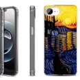 thumbnail image 1 of Shockproof Protective Phone Case for iPhone 16e, by OneToughShield - Sunset River, 1 of 5