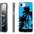 thumbnail image 1 of Shockproof Protective Phone Case for iPhone 16e, by OneToughShield - Tropical Summer, 1 of 5