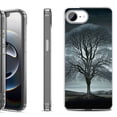 thumbnail image 1 of Shockproof Protective Phone Case for iPhone 16e, by OneToughShield - Winter Tree, 1 of 5
