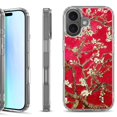 thumbnail image 1 of For iPhone 17 Shockproof Protective Phone Case, by OneToughShield - Almond Blossom Red, 1 of 5