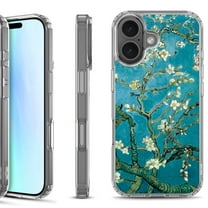 For iPhone 17 Shockproof Protective Phone Case, by OneToughShield - Almond Blossom