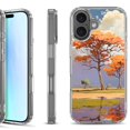 thumbnail image 1 of For iPhone 17 Shockproof Protective Phone Case, by OneToughShield - Autumn Tree, 1 of 5