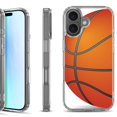 thumbnail image 1 of For iPhone 17 Shockproof Protective Phone Case, by OneToughShield - Basketball, 1 of 5