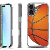 For iPhone 17 Shockproof Protective Phone Case, by OneToughShield - Basketball