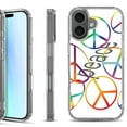 thumbnail image 1 of For iPhone 17 Shockproof Protective Phone Case, by OneToughShield - Colorful Peace, 1 of 5