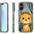 thumbnail image 1 of For iPhone 17 Shockproof Protective Phone Case, by OneToughShield - Curious Lion Cub, 1 of 5