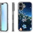 thumbnail image 1 of For iPhone 17 Shockproof Protective Phone Case, by OneToughShield - Daffodils Night, 1 of 5