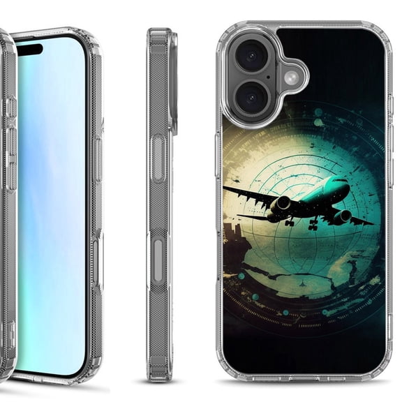 For iPhone 17 Shockproof Protective Phone Case, by OneToughShield - Flight Tracker
