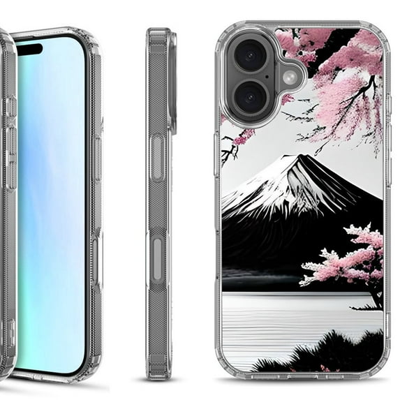 For iPhone 17 Shockproof Protective Phone Case, by OneToughShield - Fuji Sakura