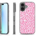 thumbnail image 1 of For iPhone 17 Shockproof Protective Phone Case, by OneToughShield - Giraffe/Pink, 1 of 5