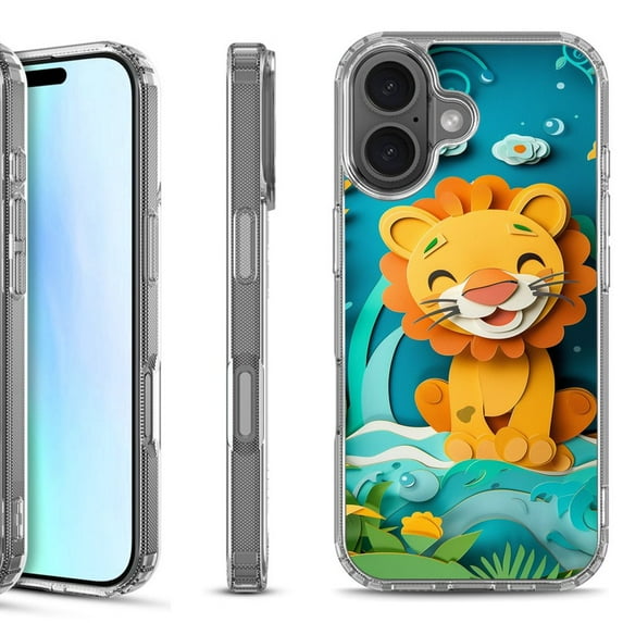 For iPhone 17 Shockproof Protective Phone Case, by OneToughShield - Lion Craft