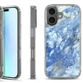 thumbnail image 1 of For iPhone 17 Shockproof Protective Phone Case, by OneToughShield - Marble / Gem Blue, 1 of 5