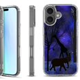 thumbnail image 1 of For iPhone 17 Shockproof Protective Phone Case, by OneToughShield - Midnight Safari, 1 of 5