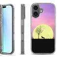 thumbnail image 1 of For iPhone 17 Shockproof Protective Phone Case, by OneToughShield - Moonlight Dachshund, 1 of 5