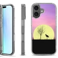 thumbnail image 1 of For iPhone 17 Shockproof Protective Phone Case, by OneToughShield - Moonlight Flamingo, 1 of 5