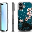 thumbnail image 1 of For iPhone 17 Shockproof Protective Phone Case, by OneToughShield - Night Blossom, 1 of 5