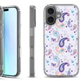 thumbnail image 1 of For iPhone 17 Shockproof Protective Phone Case, by OneToughShield - Paisley Purple, 1 of 5