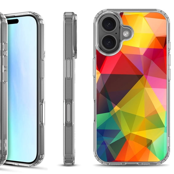 For iPhone 17 Shockproof Protective Phone Case, by OneToughShield - Polygon