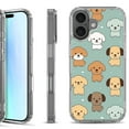 thumbnail image 1 of For iPhone 17 Shockproof Protective Phone Case, by OneToughShield - Puppies, 1 of 5