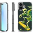 thumbnail image 1 of For iPhone 17 Shockproof Protective Phone Case, by OneToughShield - Skeleton Skater, 1 of 5