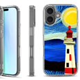 thumbnail image 1 of For iPhone 17 Shockproof Protective Phone Case, by OneToughShield - Starry Night Lighthouse, 1 of 5