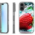 thumbnail image 1 of For iPhone 17 Shockproof Protective Phone Case, by OneToughShield - Strawberry, 1 of 5