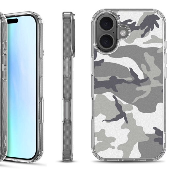 For iPhone 17 Shockproof Protective Phone Case, by OneToughShield - Urban Camo