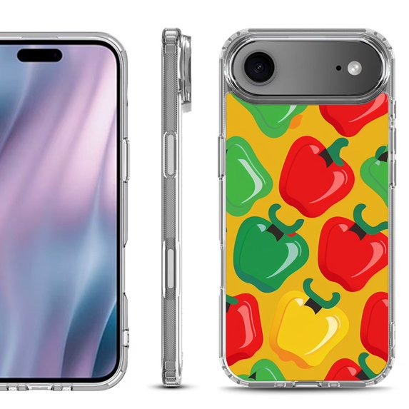 Shockproof Protective Phone Case for iPhone Air, by OneToughShield - Bell Pepper