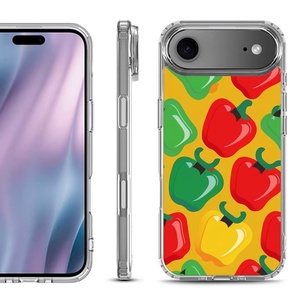 Shockproof Protective Phone Case for iPhone Air, by OneToughShield - Bell Pepper