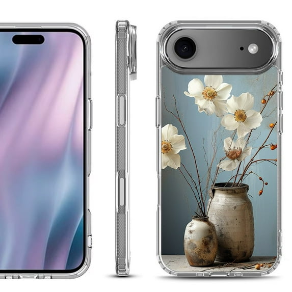 Shockproof Protective Phone Case for iPhone Air, by OneToughShield - Flower Sensation