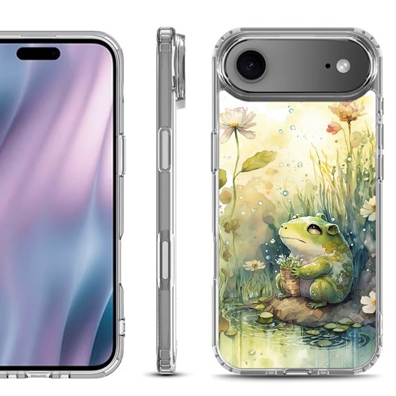 Shockproof Protective Phone Case for iPhone Air, by OneToughShield - Frog