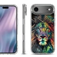 thumbnail image 1 of Shockproof Protective Phone Case for iPhone Air, by OneToughShield - Geometric Lion, 1 of 5