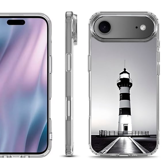 Shockproof Protective Phone Case for iPhone Air, by OneToughShield - Lighthouse
