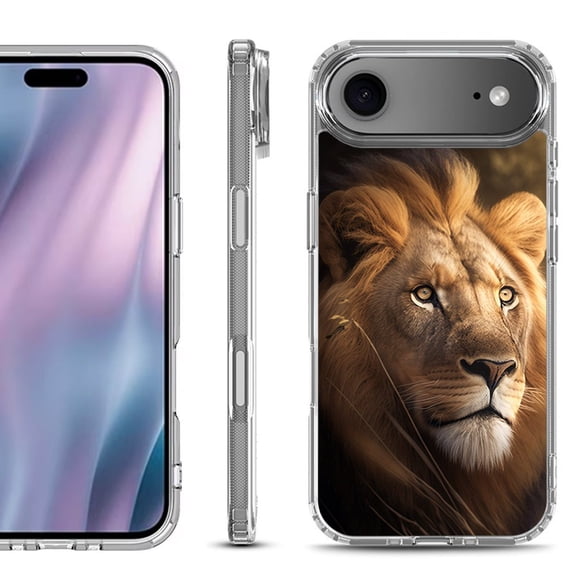 Shockproof Protective Phone Case for iPhone Air, by OneToughShield - Lion