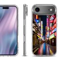 thumbnail image 1 of Shockproof Protective Phone Case for iPhone Air, by OneToughShield - Neon Street, 1 of 5