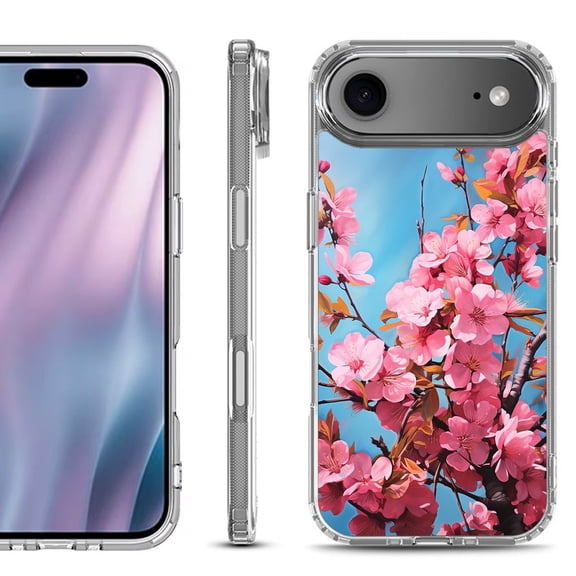 Shockproof Protective Phone Case for iPhone Air, by OneToughShield - Spring Blossom