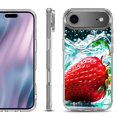 thumbnail image 1 of Shockproof Protective Phone Case for iPhone Air, by OneToughShield - Strawberry, 1 of 5