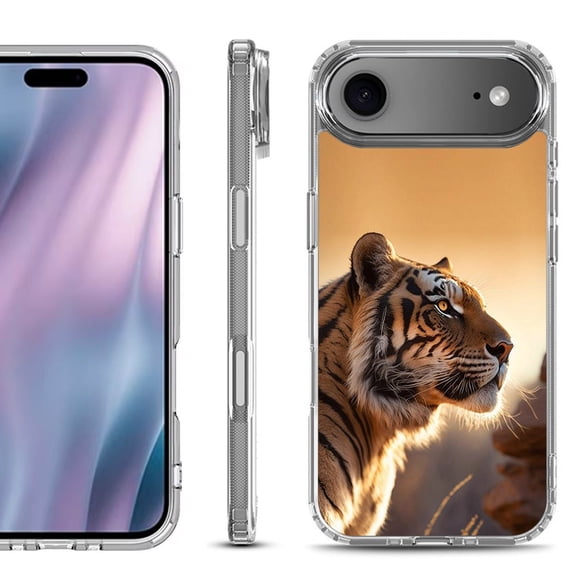 Shockproof Protective Phone Case for iPhone Air, by OneToughShield - Tiger