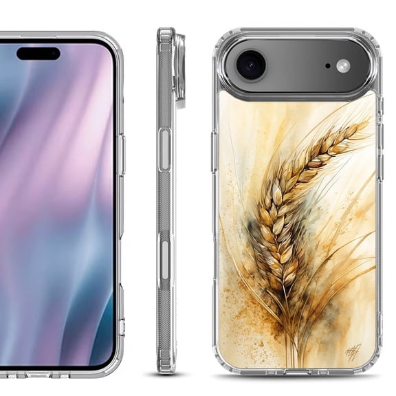 Shockproof Protective Phone Case for iPhone Air, by OneToughShield - Wheat Painting