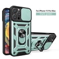 thumbnail image 1 of Shockproof Protective Phone case for iPhone 15 Pro Max 15Plus 14 Pro Max 14Plus 13 Pro Max 12ProMax 11 Xs Max XR 7 8 Plus SE Camera Protection with Ring Car Mount, 1 of 10