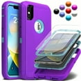thumbnail image 1 of Shockproof Protective Rugged Hard Cover Case For Apple IPhone X XR XS Max 10, 1 of 11