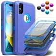 thumbnail image 1 of Shockproof Protective Rugged Hard Cover Case For Apple IPhone X XR XS Max 10, 1 of 11